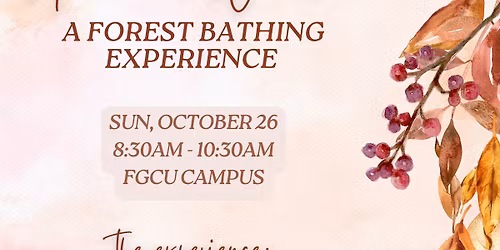 Autumn's Whisper- A Forest Bathing Experience
