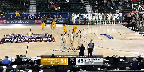 Quinnipiac Bobcats at Merrimack Warriors Mens Basketball