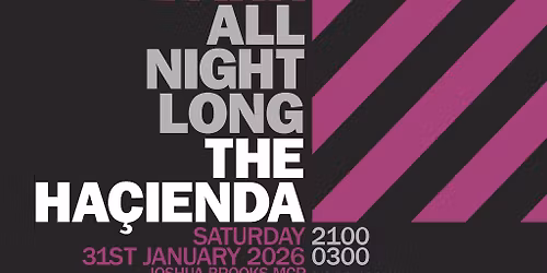 Graeme Park - Ha\u00e7ienda All Night Long