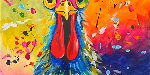 LYTHAM Paint Night - Crazy Chick