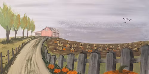 "Pumpkin Alley" Paint and Sip with Tessa