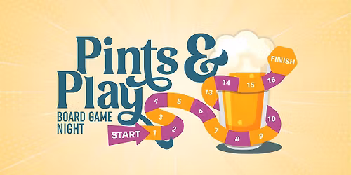 PLAY:  Pints & Play Game Night ($10 Donation)(Indoors)