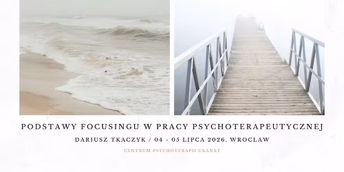 Podstawy focusingu w pracy psychoterapeutycznej