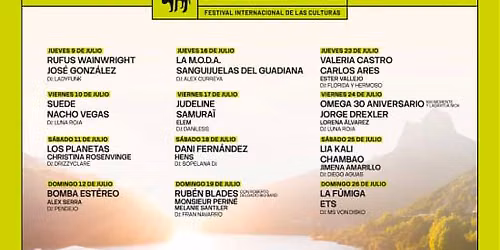 Rub\u00e9n Blades + Monsieur Perin\u00e9 + Melanie Santiler Pirineos Sur 2026