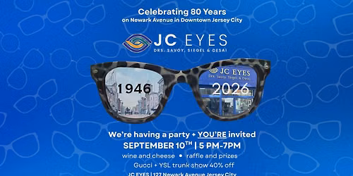 JC EYES 80TH Anniversary