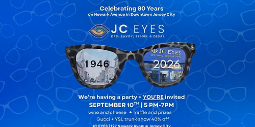 JC EYES 80TH Anniversary