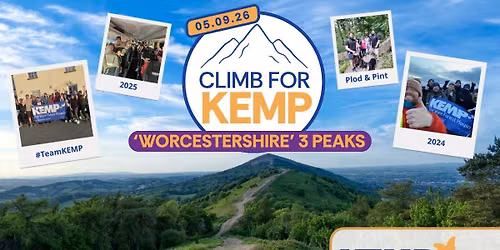 Climb for KEMP: Worcestershire 3 Peaks 
