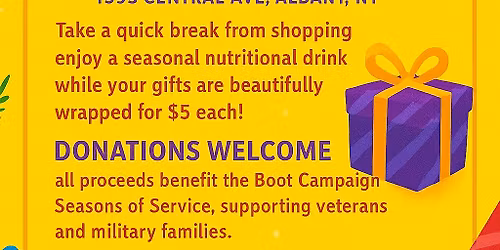 Black Friday Holiday Stop-In! Gift wrapping \ud83c\udf81