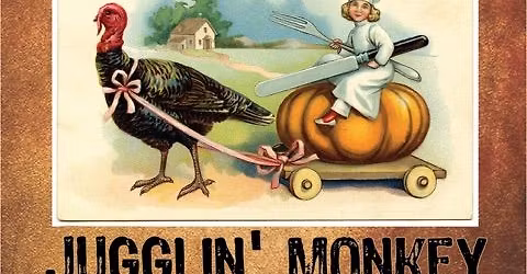 Shamp and Jugglin\u2019 Monkey at Curtis Manor. 