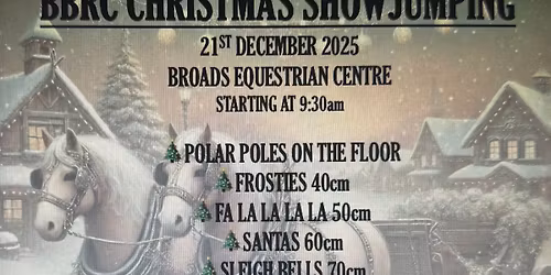 Christmas Showjumping 