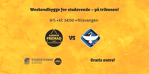 Weekendhygge for studerende - p\u00e5 tribunen!