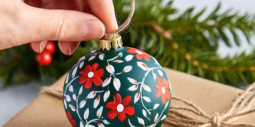 HOLIDAY DIY ORNAMENT PAINTING: UGLY SWEATER NIGHT