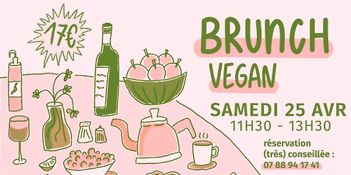 \ud83c\udf31 BRUNCH 100% VEGAN D'AVRIL \ud83c\udf31