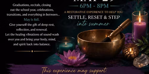 Grace & Grounding: Healing Sound Bath