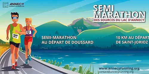 Semi-Marathon et 10 Km des Sources du Lac d'Annecy