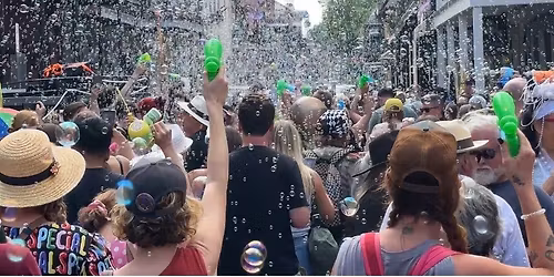 2nd Annual Bubble Day in the French Quarter