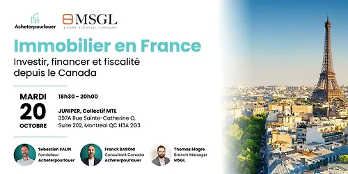Immobilier en France investir financer et fiscalité depuis le Canada