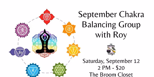 September Chakra Balancing Group with Roy
