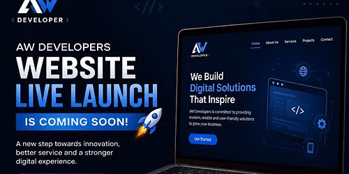 \ud83d\ude80 Something Big Is Coming! | AW Developers Website Launching Soon \ud83c\udf10