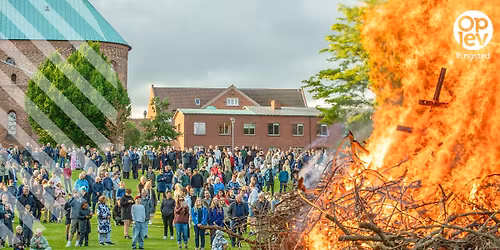Sankthansaften p\u00e5 Torvet og i Klosterlunden Ringsted