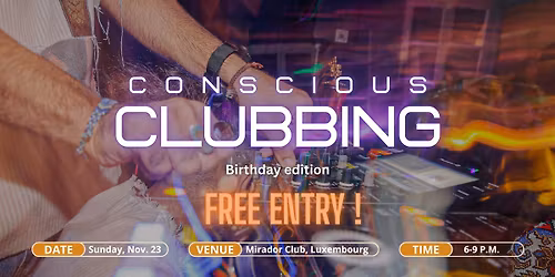 Conscious clubbing: Birthday edition