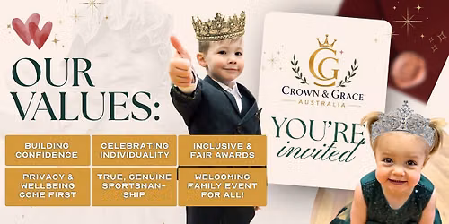 The Inclusive Children's Showcase Hosted by Crown & Grace Australia - Ages 0-10 