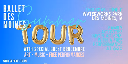 Ballet Des Moines Summer Tour