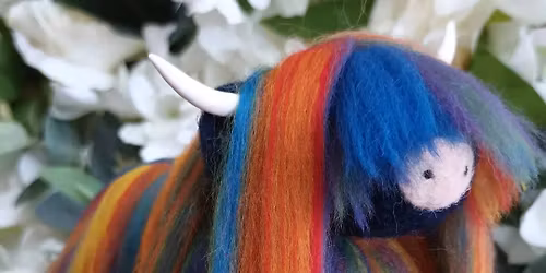 Highland Coo Needle Felt Workshop 