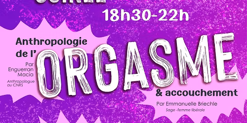 Soir\u00e9e sur le th\u00e8me de l'orgasme avec le Planning Familial Audois