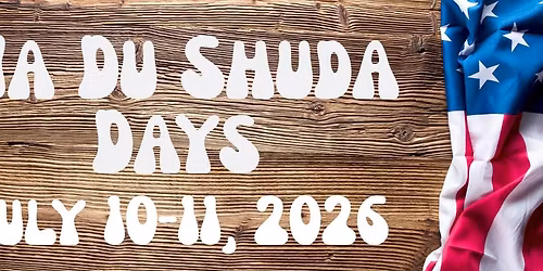 Wa Du Shuda Days July 10-11, 2026