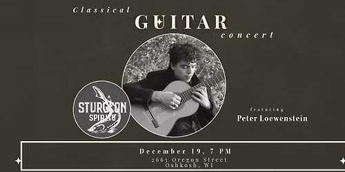 Classical Guitar Concert with Peter Loewenstein