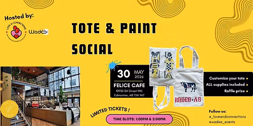 Tote  & Paint Social