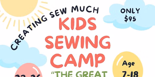 "The Great Outdoors" Sewing Camp (June)