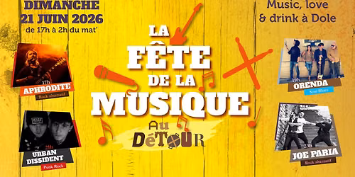 Fete de la musique - Au D\u00e9tour \u00e0 Dole