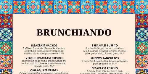 SUNDAY BRUNCH + BOGO MARGARITAS AND MIMOSAS!\u2600\ufe0f\ud83c\udf79