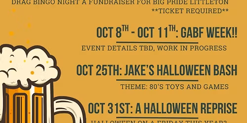 Drag Me to Bingo at John, James and Clara Knight Stage