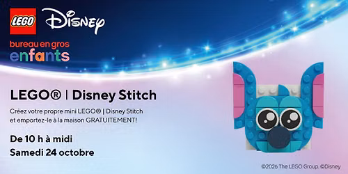 LEGO | Disney Stitch chez Bureau en Gros Magasin 40