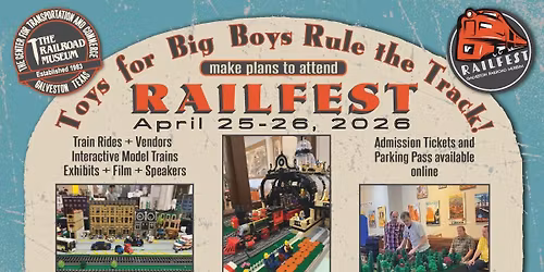 Galveston train show 