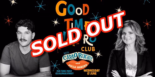 SOLD OUT - The Good Time Impro Club