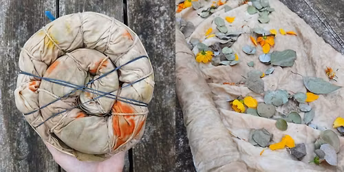 Eco Printing on Fabric