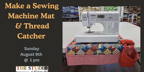 Make a Sewing Machine Mat & Thread Catcher