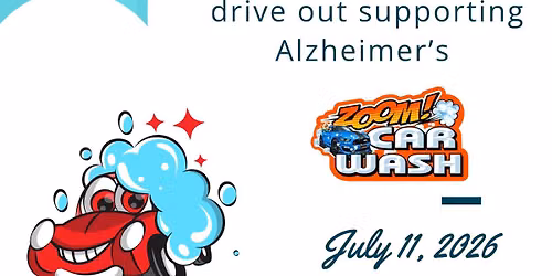 Car Wash Fundraiser For Alzheimer's 