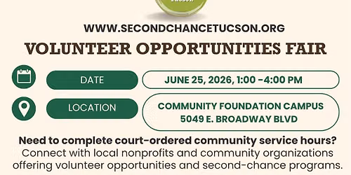 Volunteer opportunities fair