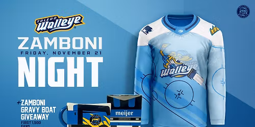Zamboni Night: Walleye vs. Thunder