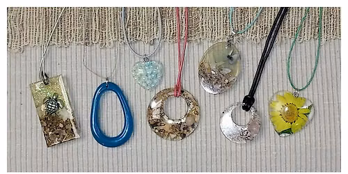 Resin Jewelry Making Class