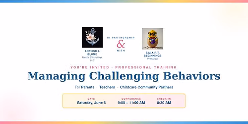 Managing Challenging Behavior