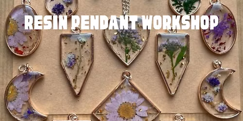 Resin Pendant Workshop