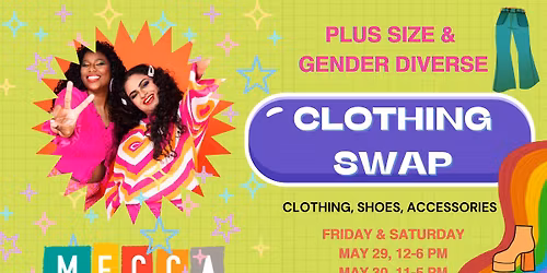 Plus Size and Gender Diverse Clothing Swap at MECCA