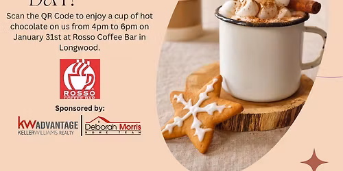 Hot Cocoa on Us! National Hot Chocolate Day