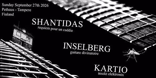 S\u00e4hk\u00f6inen matinea 13: Inselberg (FR), Shantidas (FR), Kartio